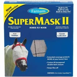 Best Sale ⌛ Farnam SuperMask® II Arabian Horse Fly Mask Without Ears 🔔