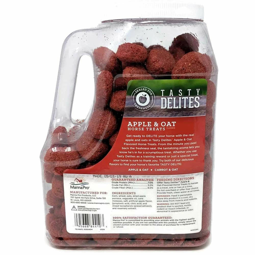 Best Pirce 𧨠Manna Pro Tasty Delites™ Apple & Oat Horse Treats βοΈ 4 Best Pirce 𧨠Manna Pro Tasty Delites™ Apple & Oat Horse Treats βοΈ - Image 2