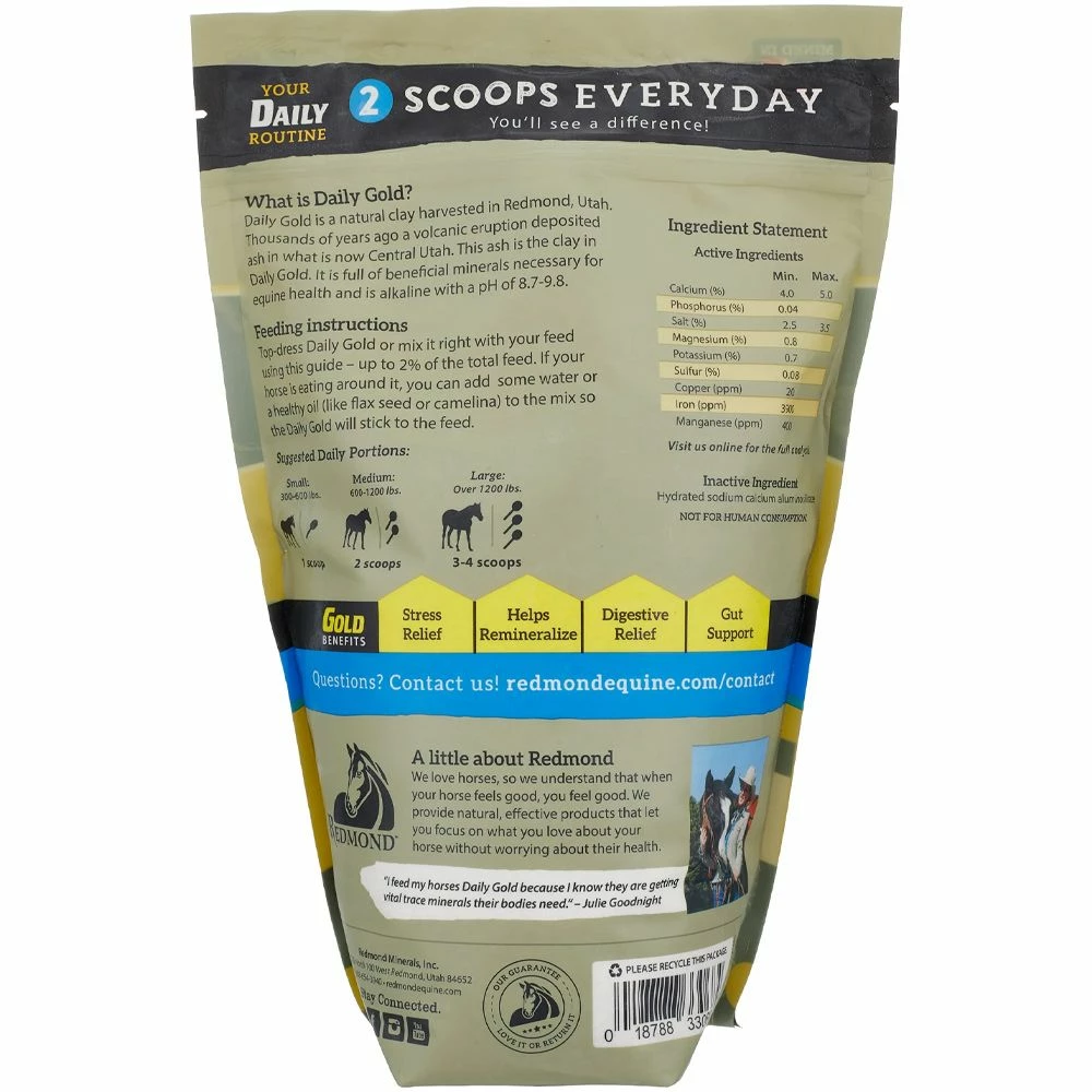 Best Pirce ๐งจ Redmond Mineral Daily Gold ๐ 3 Best Pirce ๐งจ Redmond Mineral Daily Gold ๐ - Image 2