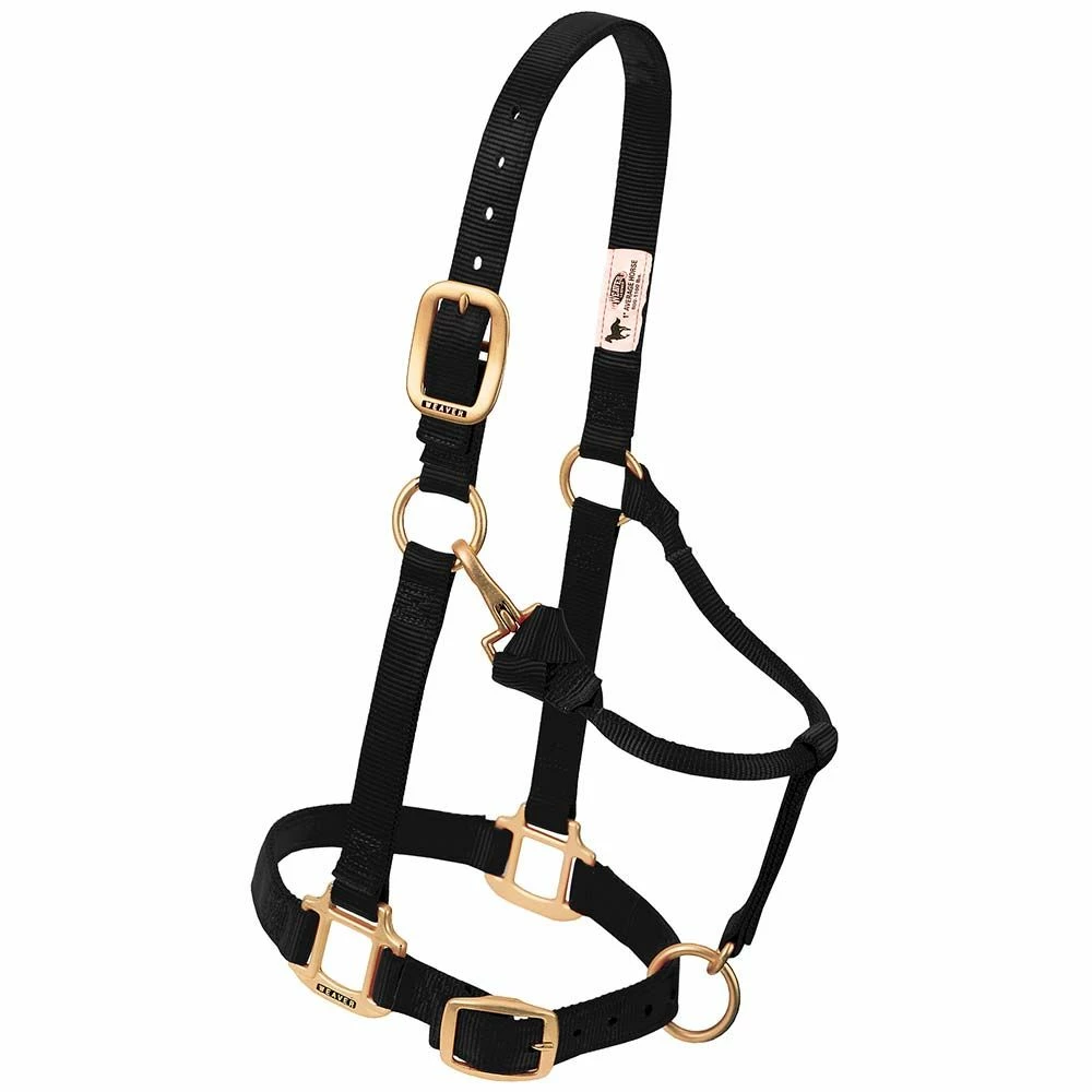 Promo ๐ Weaver Leather Original Adjustable Chin And Throat Snap Horse Halter โค๏ธ 3 Promo ๐ Weaver Leather Original Adjustable Chin And Throat Snap Horse Halter โค๏ธ