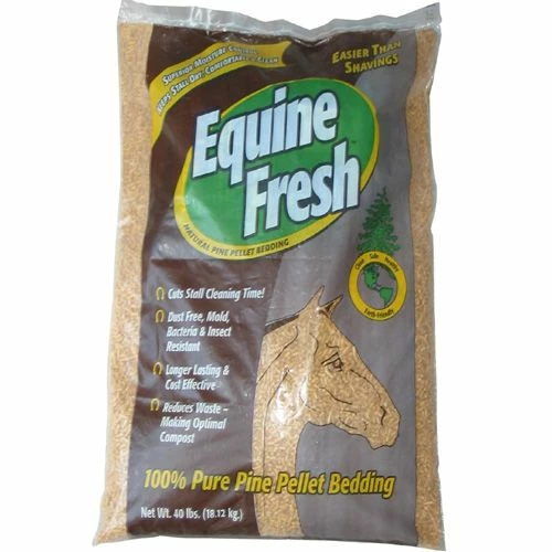 Flash Sale 🛒 Equine Fresh Pine Pellets Horse Bedding - 40 Lb. Bag 🛒 -Equine Sales Shop img10058003
