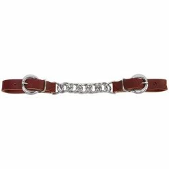 Hot Sale ⭐ Weaver Leather Latigo Leather 4-1/2 In. Single Flat Link Chain Curb Strap 🔥