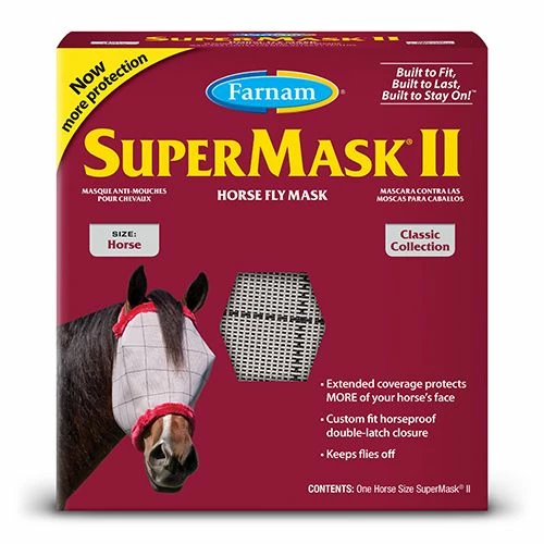 Cheap ๐ Farnam SuperMask® II Horse Fly Mask ๐งจ 3 Cheap ๐ Farnam SuperMask® II Horse Fly Mask ๐งจ